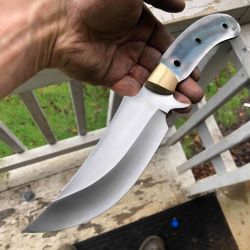 unfinished knife made from 6150 spring
